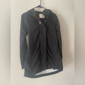 Women's Black Hooded Jacket